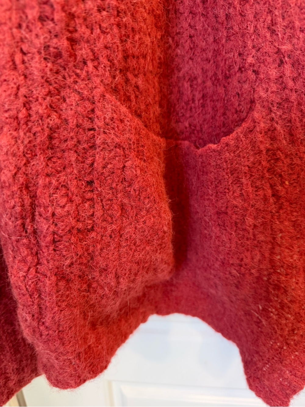 Free People Weekend Getaway Cardigan Alpaca Nylon Cozy Open Front S - Picture 4 of 14